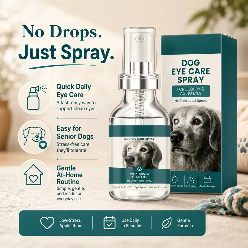 💥50K+ PET PARENTS TRUSTED💕 - LOVILDS™ Pet Lutein Eye Care Spray