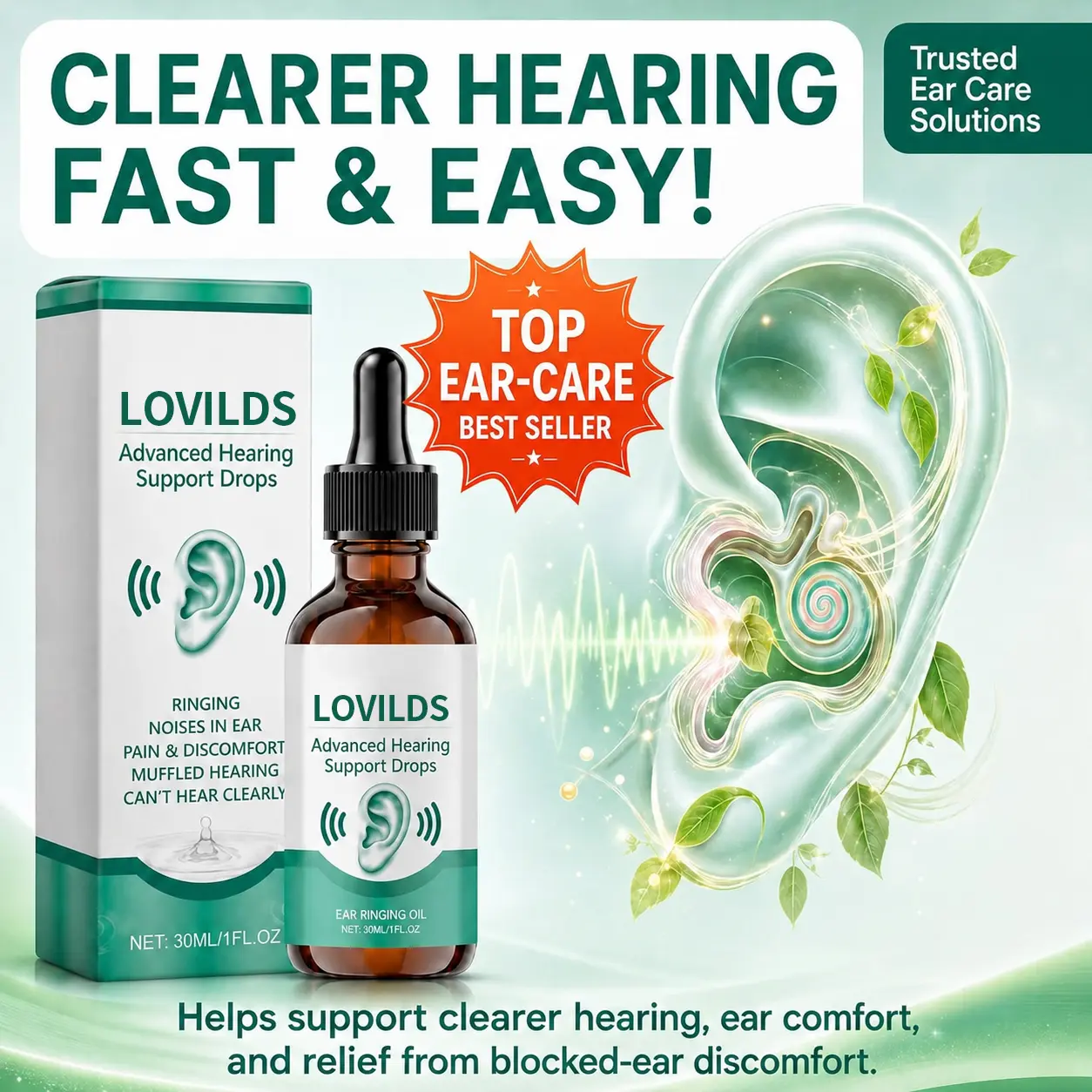 Buy 1 Get 1 Free — LOVILDS Advanced Hearing Support Drops