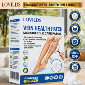 LOVILDS Vein Health Patch Microneedle Care Patch