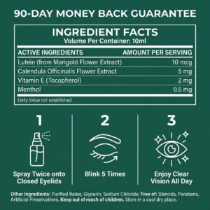 LOVILDS Lutein Eye Spray