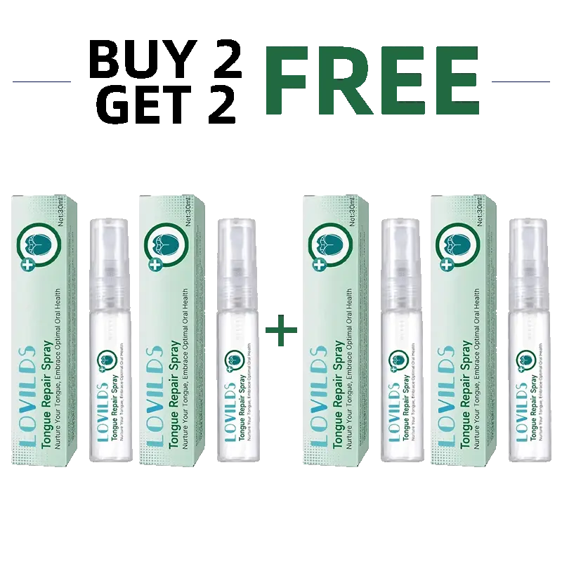 LOVILDS Tongue Repair Spray
– Distzora