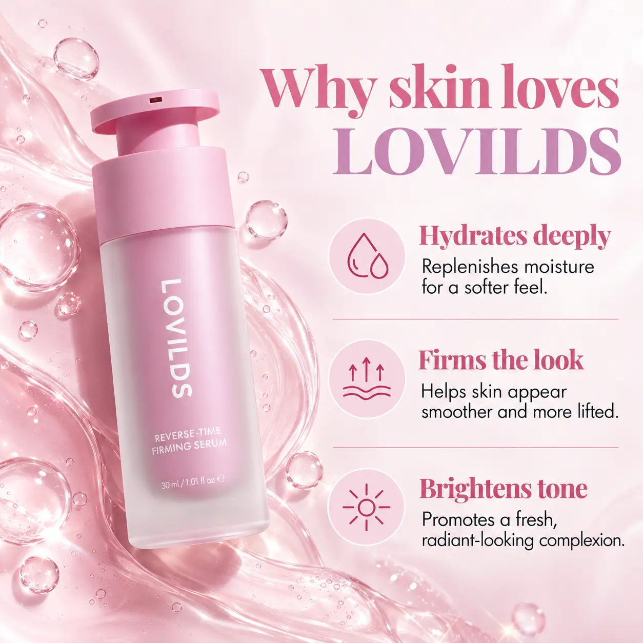 LOVILDS Reverse-Time Firming Serum